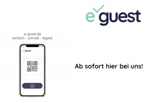 Kontaktdatenerfassung mit e-guest